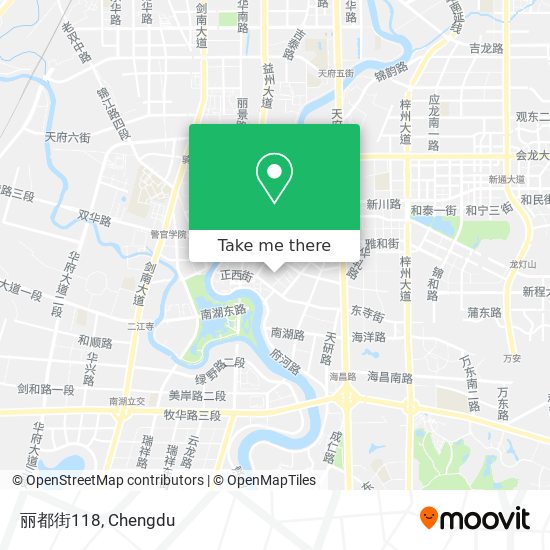 丽都街118 map