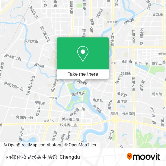 丽都化妆品形象生活馆 map