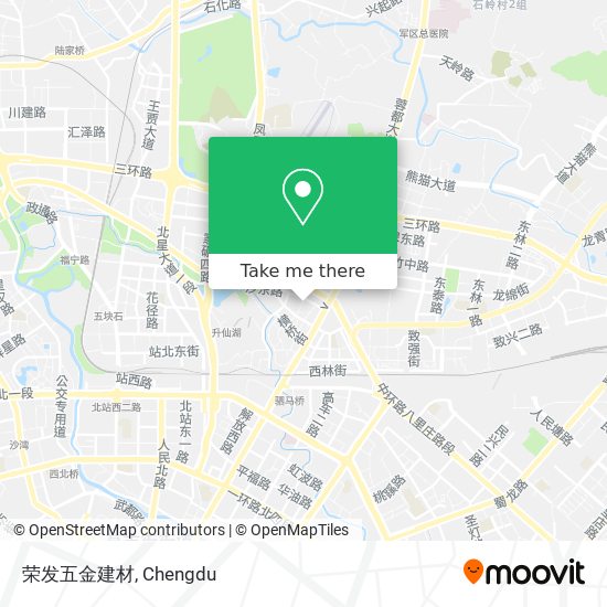荣发五金建材 map