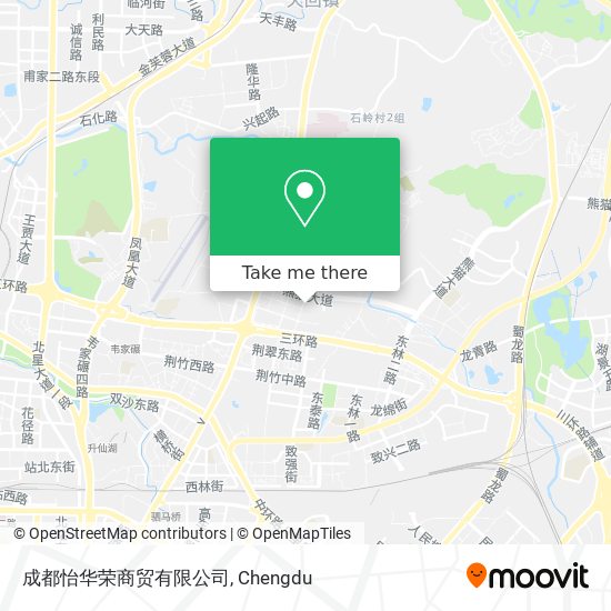 成都怡华荣商贸有限公司 map