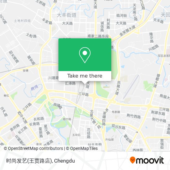 时尚发艺(王贾路店) map