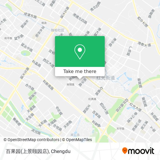 百果园(上景颐园店) map