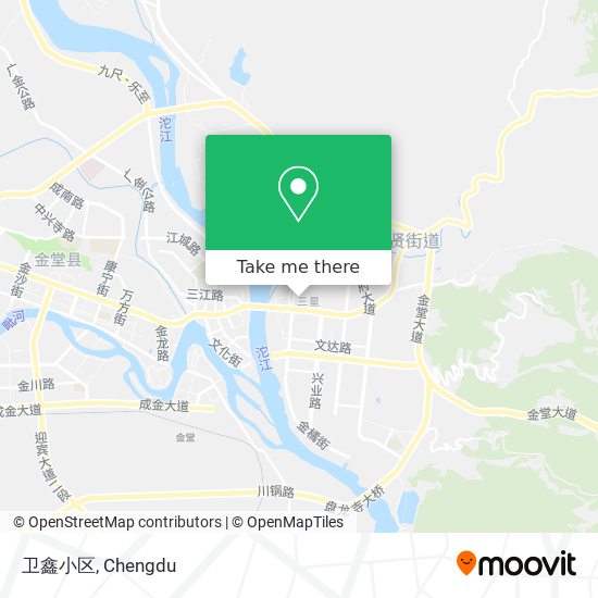 卫鑫小区 map