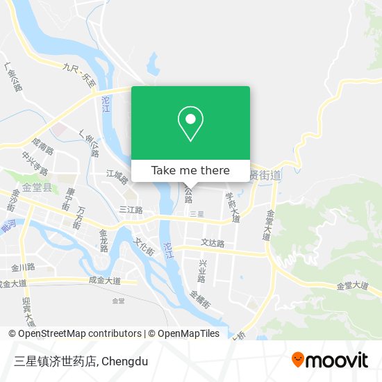 三星镇济世药店 map