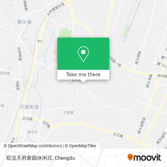 双流天府家园休闲庄 map