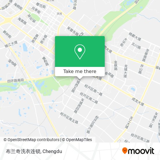 布兰奇洗衣连锁 map