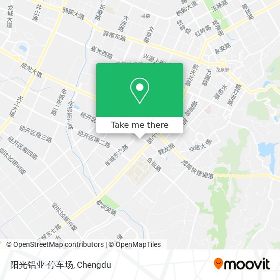 阳光铝业-停车场 map