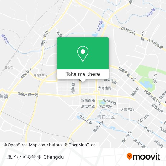 城北小区-8号楼 map