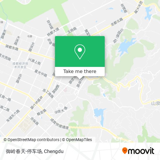 御岭春天-停车场 map