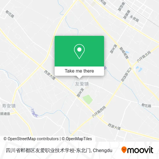 四川省郫都区友爱职业技术学校-东北门 map