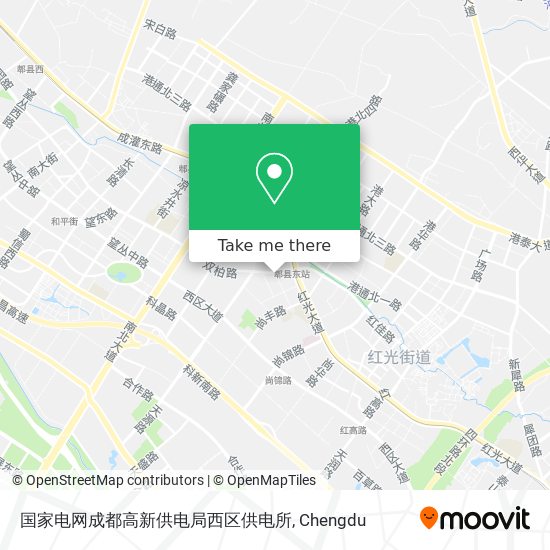 国家电网成都高新供电局西区供电所 map