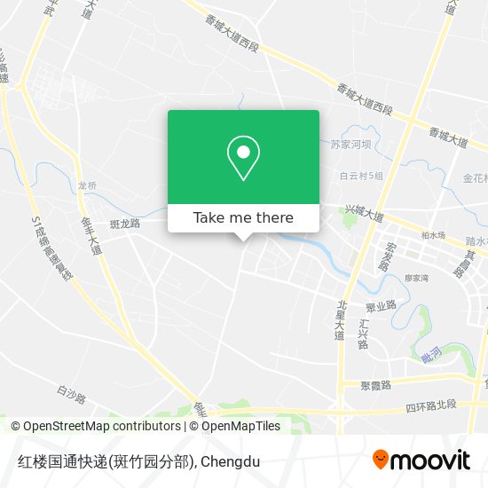 红楼国通快递(斑竹园分部) map
