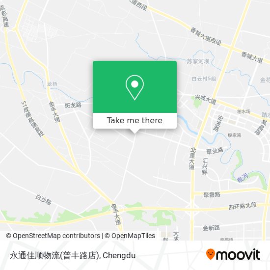 永通佳顺物流(普丰路店) map