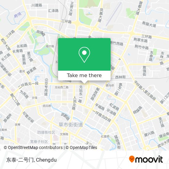 东泰-二号门 map