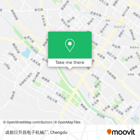 成都日升昌电子机械厂 map
