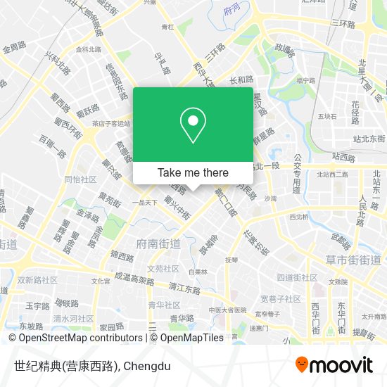 世纪精典(营康西路) map