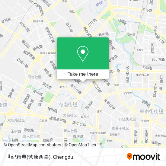 世纪精典(营康西路) map