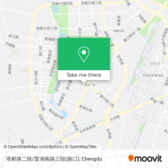 塔桥路二段/棠湖南路三段(路口) map