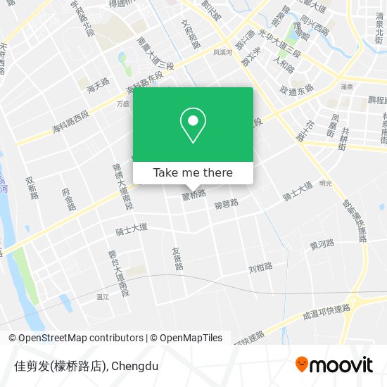 佳剪发(檬桥路店) map