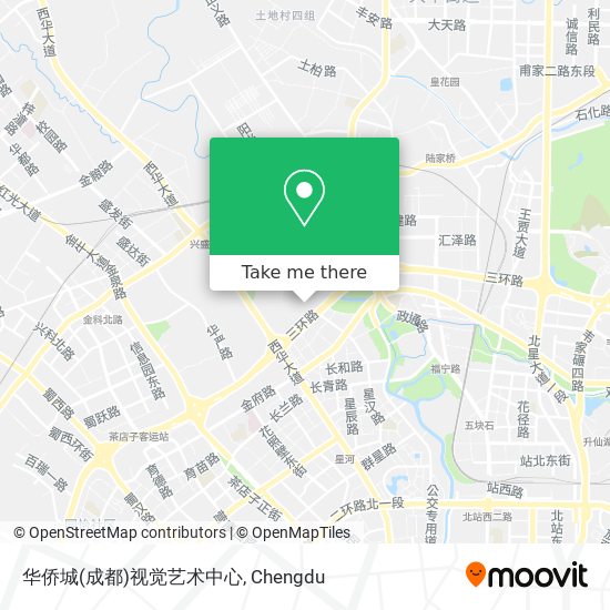 华侨城(成都)视觉艺术中心 map