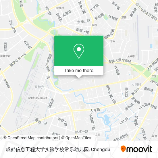 成都信息工程大学实验学校常乐幼儿园 map