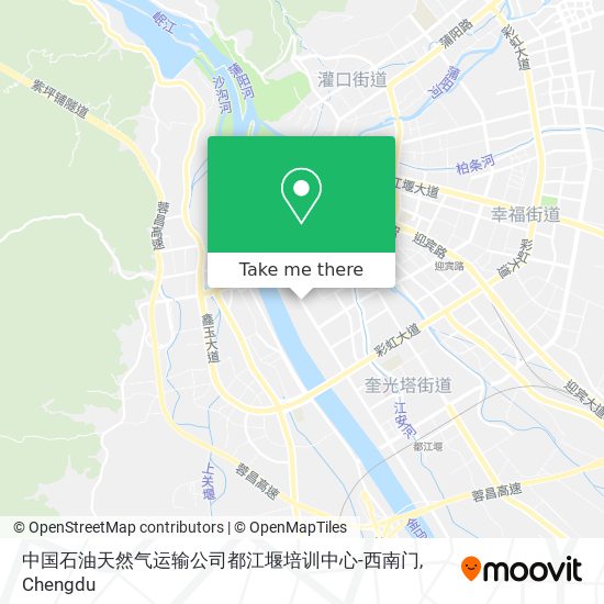 中国石油天然气运输公司都江堰培训中心-西南门 map
