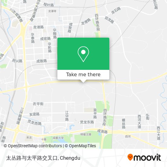 太丛路与太平路交叉口 map