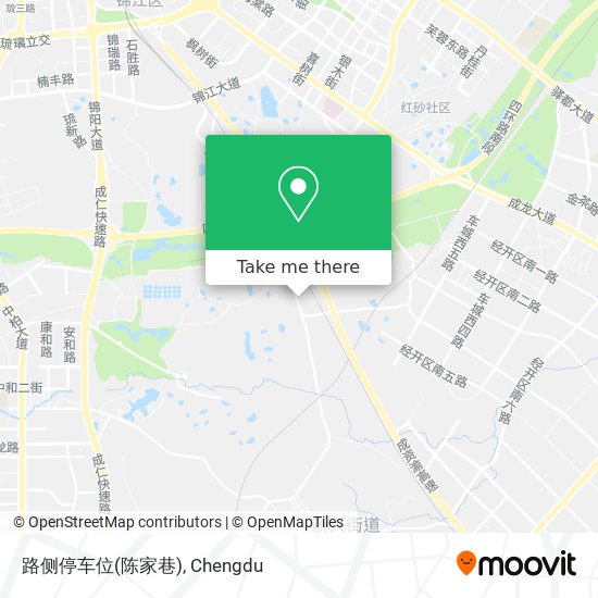 路侧停车位(陈家巷) map