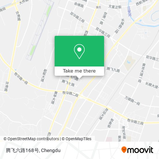 腾飞六路168号 map