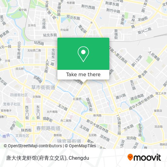 唐大侠龙虾馆(府青立交店) map
