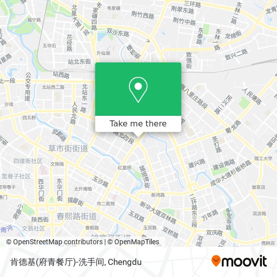 肯德基(府青餐厅)-洗手间 map