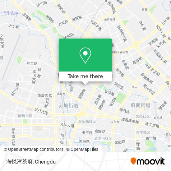 海悦湾茶府 map