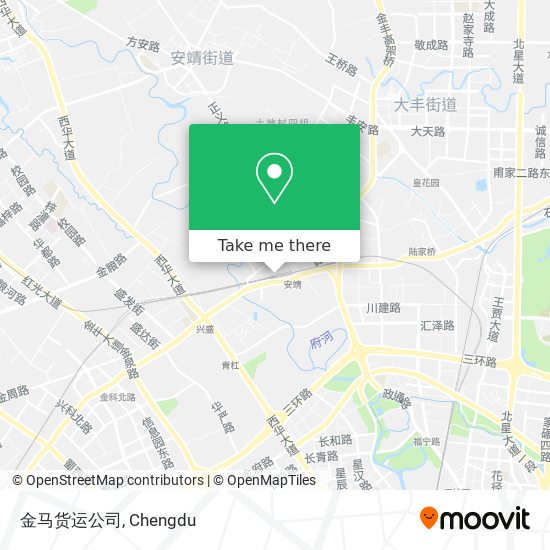 金马货运公司 map