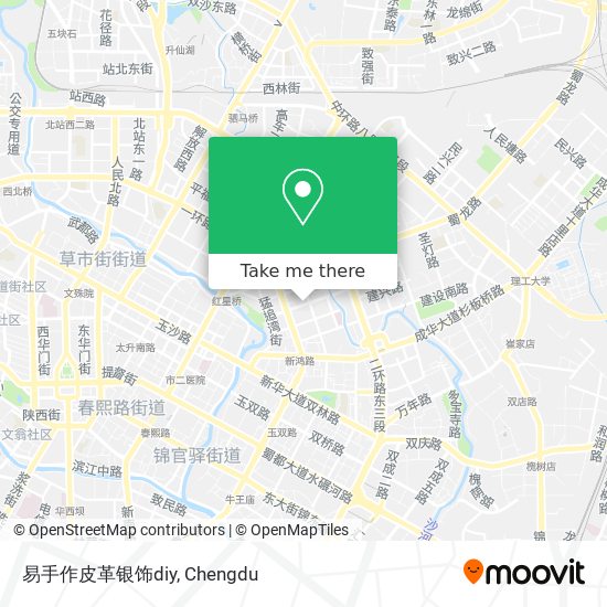 易手作皮革银饰diy map