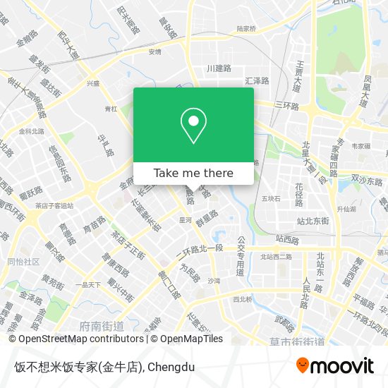 饭不想米饭专家(金牛店) map