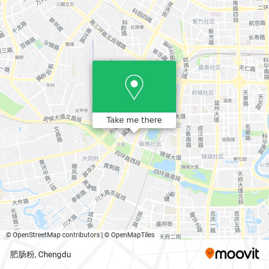 肥肠粉 map