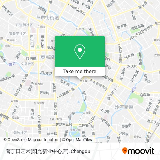 蕃茄田艺术(阳光新业中心店) map