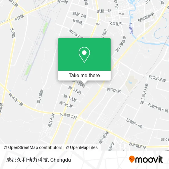 成都久和动力科技 map