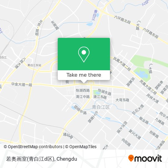 若奥画室(青白江d区) map