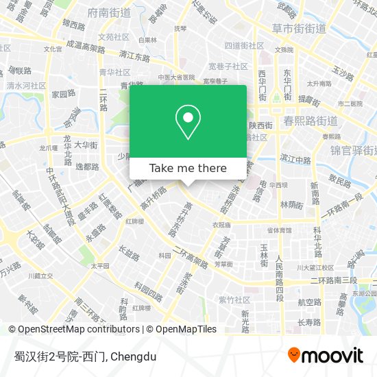 蜀汉街2号院-西门 map