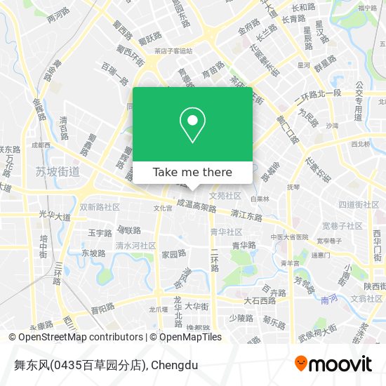 舞东风(0435百草园分店) map