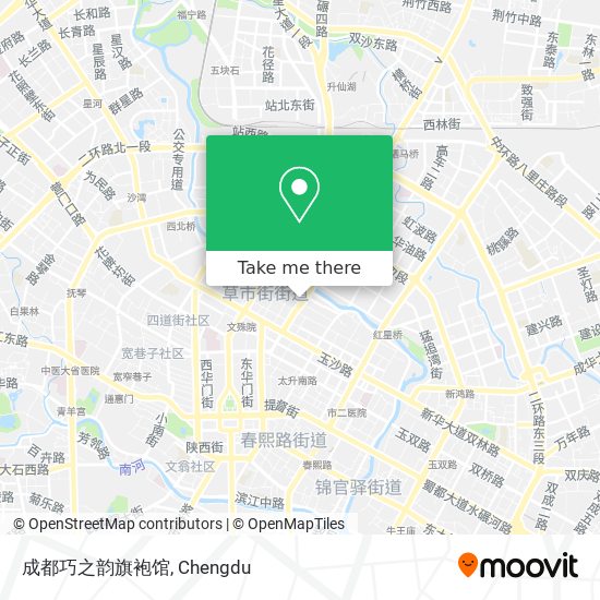 成都巧之韵旗袍馆 map