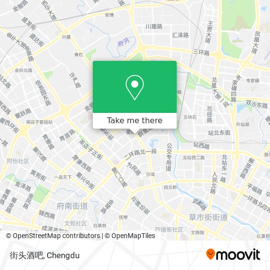 街头酒吧 map