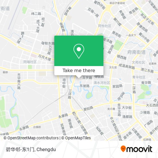 碧华邻-东1门 map