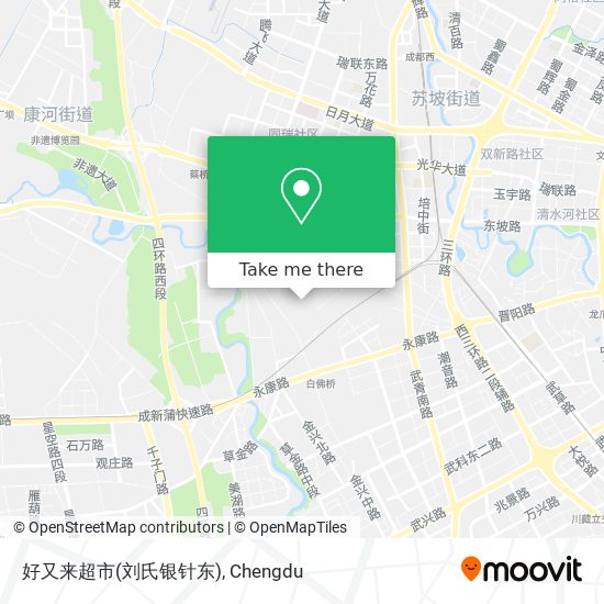 好又来超市(刘氏银针东) map