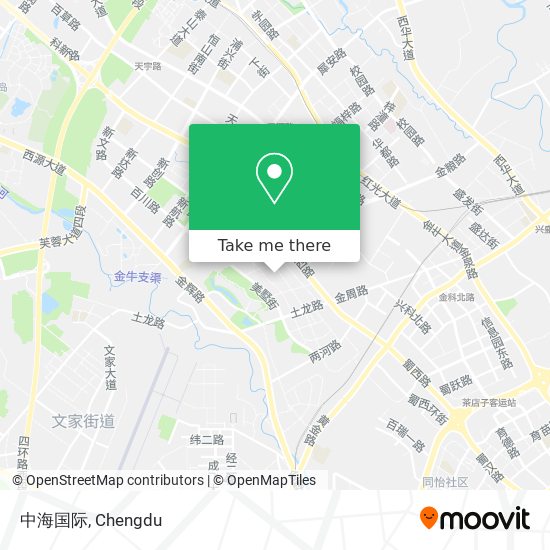 中海国际 map
