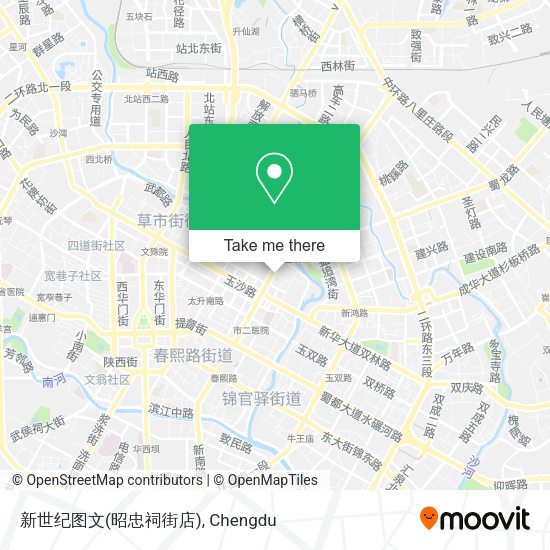 新世纪图文(昭忠祠街店) map