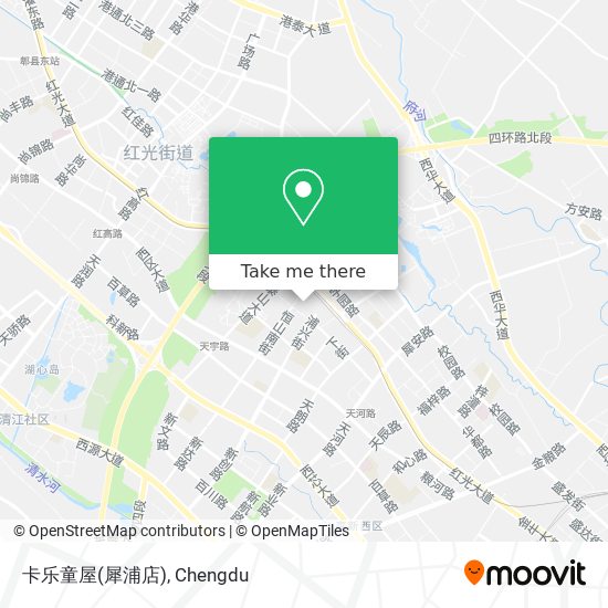 卡乐童屋(犀浦店) map