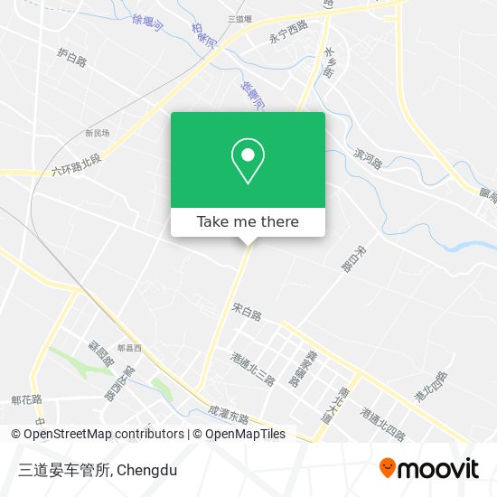 三道晏车管所 map