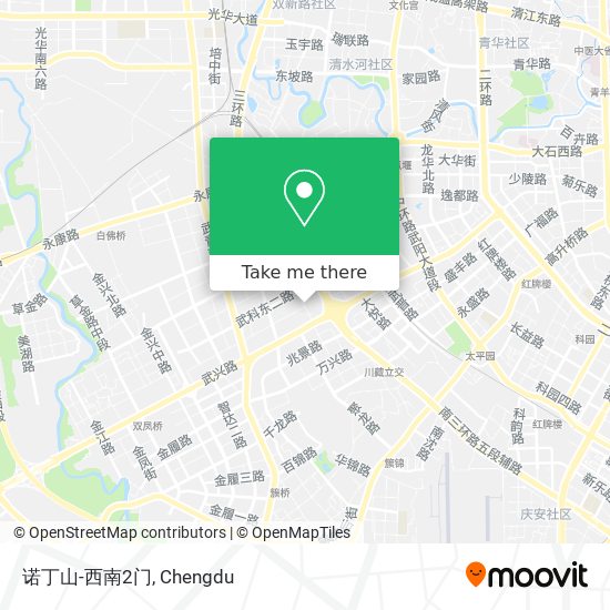 诺丁山-西南2门 map